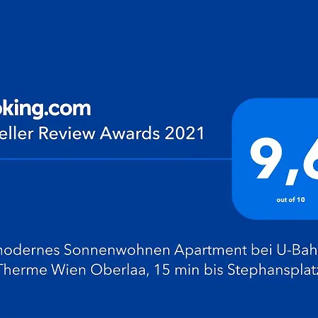 Topmodernes Sonnenwohnen Bei U-bahn Und Therme Oberlaa, 15 Min Bis Stephansplatz Apartment
