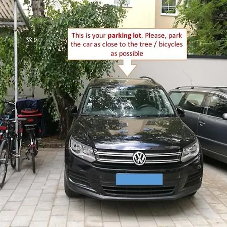 Studio U Parkplatz, Zentrale Ruhelage Neben Grunoase Apartment *