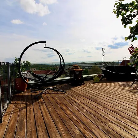 Apartment Rooftop Garden Loft 360 View Over Vienna