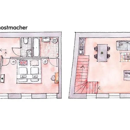 Neat 1br Duplex By Metro And Center By Hm Wien