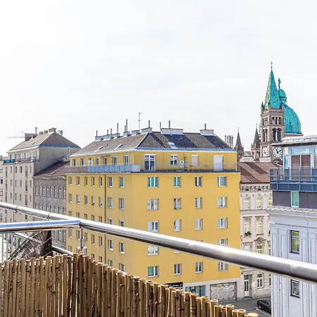 Luxury 2br And 1lr With Balcony - 9 Min To Center Apartment Vienna
