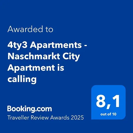 Apartment 4ty3 - Naschmarkt Is Calling Vienna