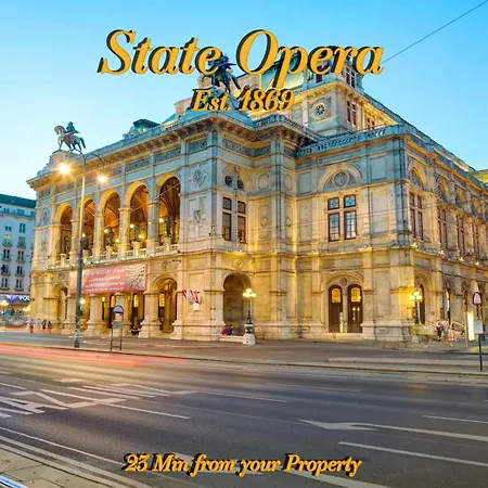 Trendy Near Westbahnhof With Kitchenette & Smart Tv Vienna