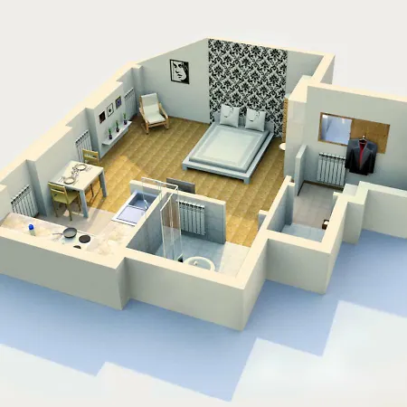 Apartmán Station Vídeň