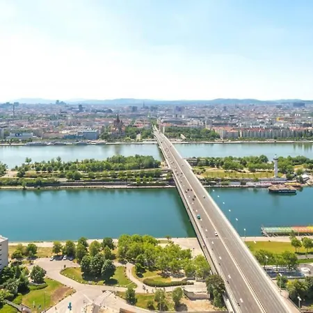 Apartment Luxus Penthouse Aussicht über Ganz
