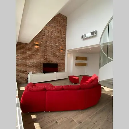 Luxus Penthouse Aussicht über Ganz