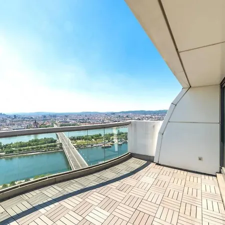 Luxus Penthouse Aussicht über Ganz *