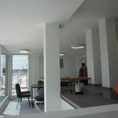 Apartment Augartenblick Penthouse 15 Vienna