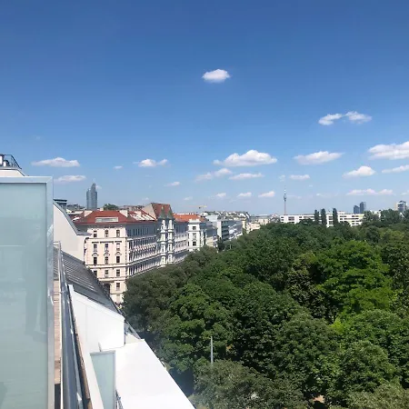 Augartenblick Penthauscombo 15/16 - Blick Zum Riesenrad Apartment