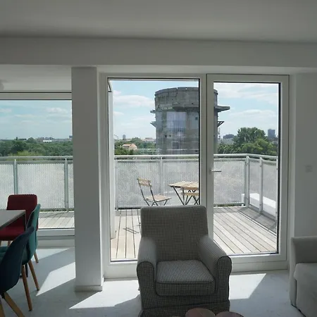 Apartment Augartenblick Penthauscombo 15/16 - Blick Zum Riesenrad *