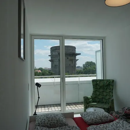 Augartenblick Penthauscombo 15/16 - Blick Zum Riesenrad Apartment