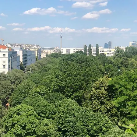 Apartment Augartenblick Penthauscombo 15/16 - Blick Zum Riesenrad *