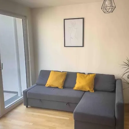 アパート Modern & Sunny 52m2 With Balcony & Fast Wifi