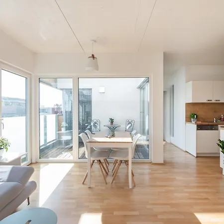 Helles, Neues Dg Mit Blick Zum Donauturm Vienna