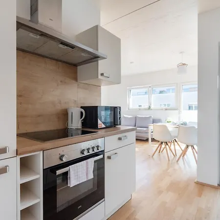 Helles, Neues Dg Mit Blick Zum Donauturm Apartment