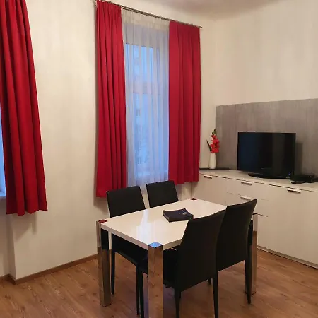 Vibrant Red I Contactless Check-in Apartment