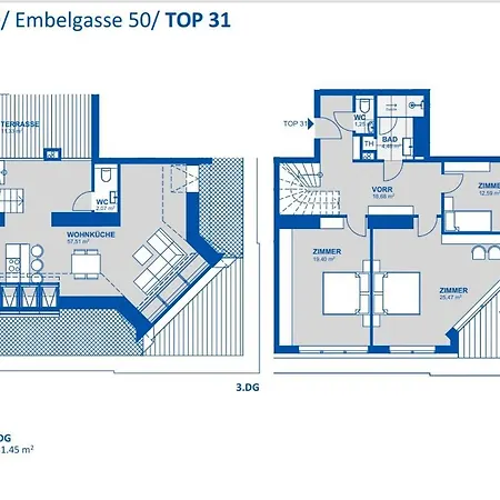 Apartment Triangle Penthouse *