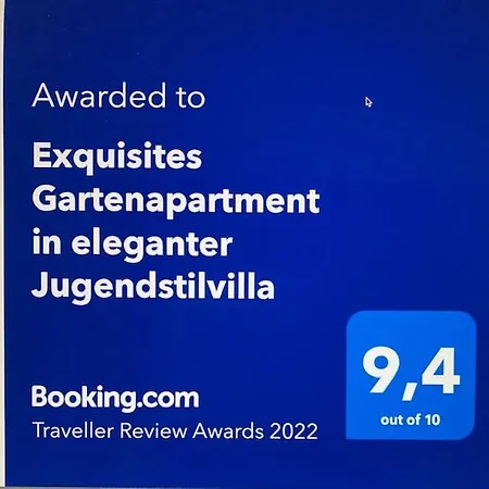 Exquisites Gartenapartment In Eleganter Jugendstilvilla * Wien