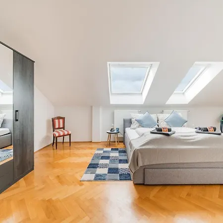 Penthouse - Sauna - Terrasse - Kamin - Ac Apartment Vienna
