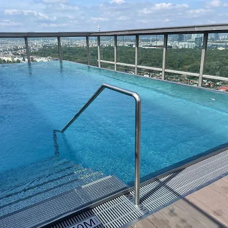 Sunrise Above Sky With Rooftop Pool Apartment *