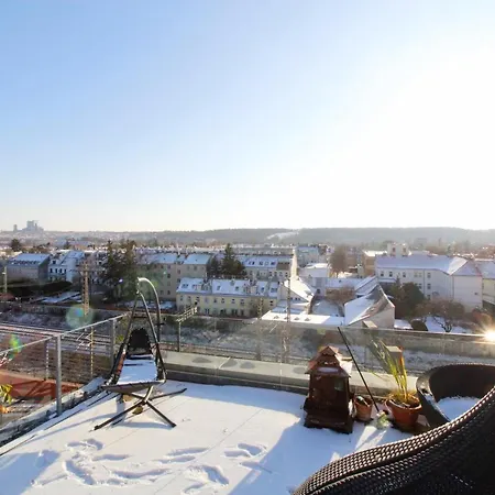 Rooftop Garden Loft 360 View Over Wien