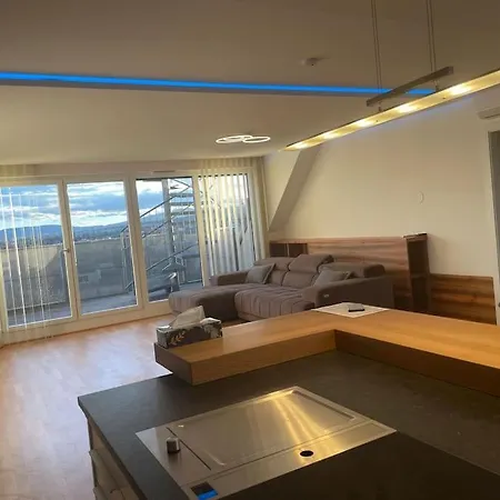 アパート Rooftop Terrace- Panoramablick Ueber *