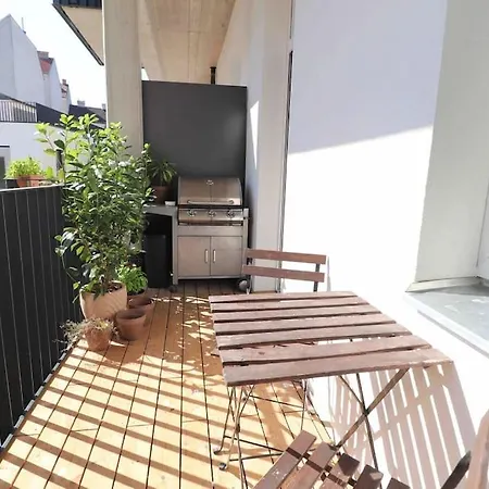 Apartmán Smart Mit Balkon Am Augarten Park Naehe Zentrum *