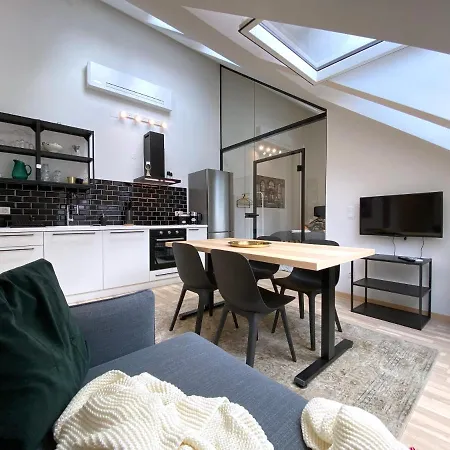 Stilvolle Dachgeschosswohnungen Mit Balkon In Innenstadt Naehe Apartment