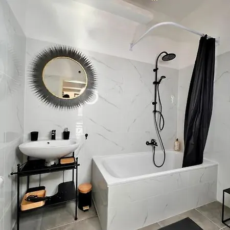 Luxury Meets Retro Near Parking Apartment
