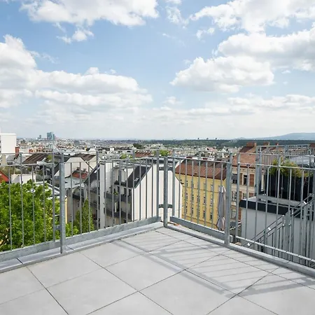 Double Floor With 2 Terraces On Rooftop Apartment Vienna