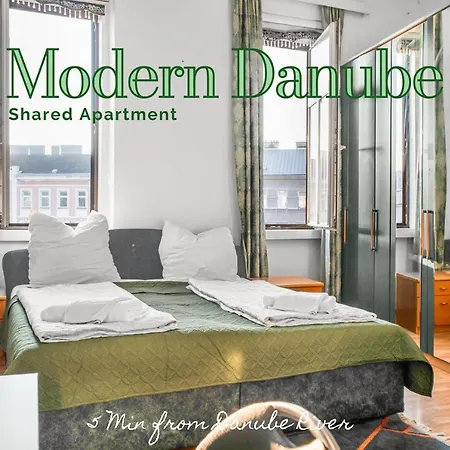 Guest house Joyful 2br Shared Near Millenium Tower & Danube River Vienna