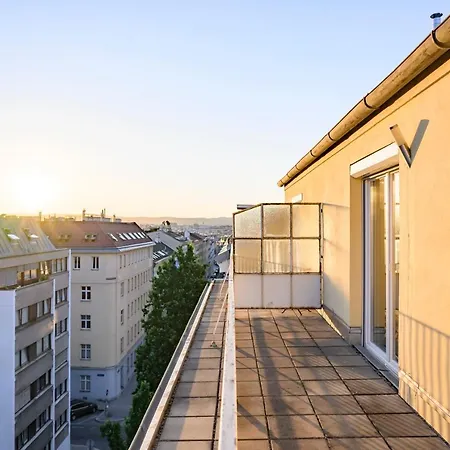 Rooftop Balcony Dream Margareten *