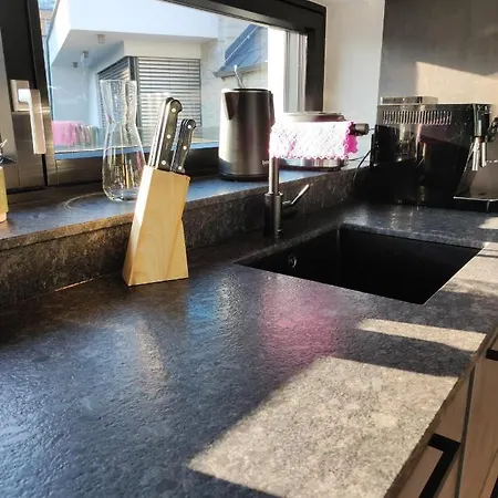 Luxurioeses Penthouse Mit Blick Auf Uno-city Und Dem Kaiserwasser. 3schlafzimmer, 2 Baeder, Privat Lift Ins Apartament Wiedeń