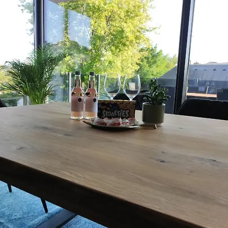 Luxurioeses Penthouse Mit Blick Auf Uno-city Und Dem Kaiserwasser. 3schlafzimmer, 2 Baeder, Privat Lift Ins Apartament