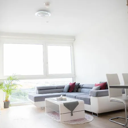Apartment Restify10 - Skyline View - Fitness - Garge - Modern Vienna