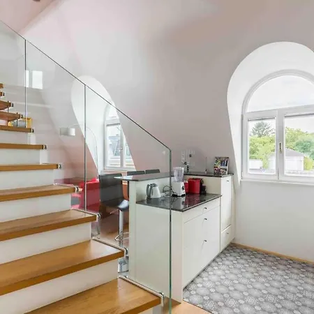 Whirlpool , Dachterrasse , Wienblick , Zwei Etagen