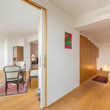 Whirlpool , Dachterrasse , Wienblick , Zwei Etagen Apartment Vienna