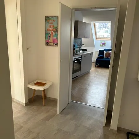 Klimatisiertes Dachgeschoss City In Zentrum Wiens Apartment