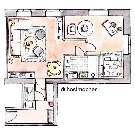 Artful 1br Suite, Nearby By Hm *