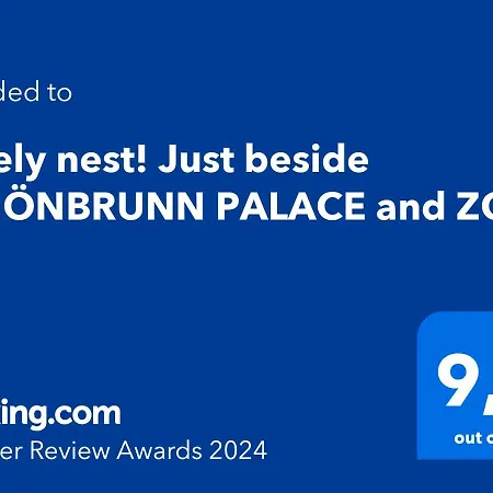 Lovely Nest! Just Beside Schoenbrunn Palace And Zoo! *
