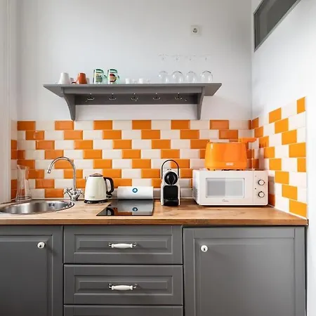 Apartmán Cool 1br Near Metro & Center By Hm