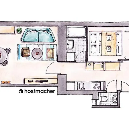 Fancy 1br Near Schoenbrunn By Hm Apartmán *