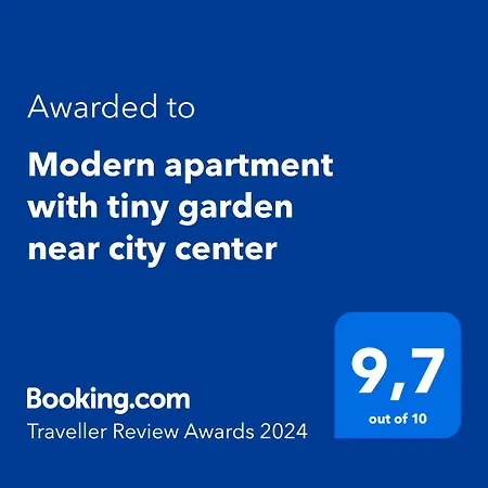 Modern With Tiny Garden Near Center *