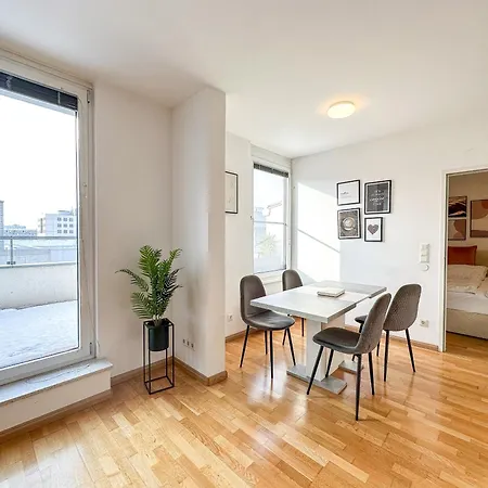 Apartment Feelhome-prater-ausblick-terrasse-6 Gaeste-wifi-smart Tv