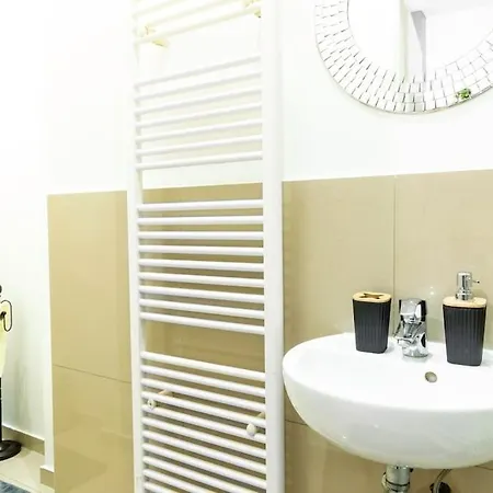 Golden Living In Apartment