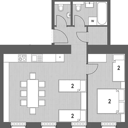 Betariel'com Donau Zentrum Apartment Vienna