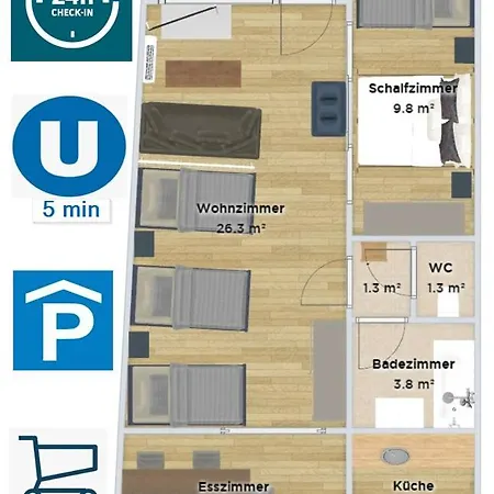 Apartment Aspern Nationalpark *
