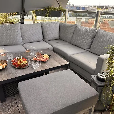 City-penthouse Mit 4 Terassen Und Whirlpool Apartment