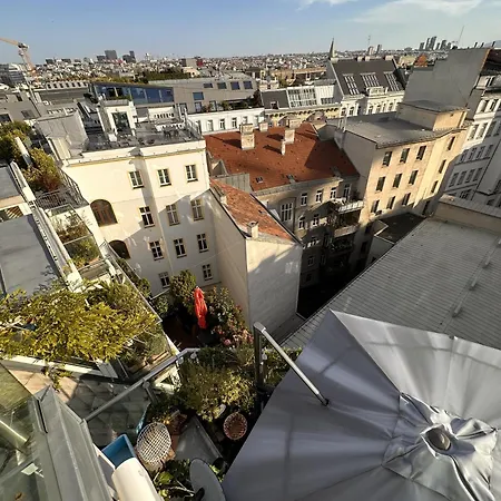 City-penthouse Mit 4 Terassen Und Whirlpool Apartment Vienna