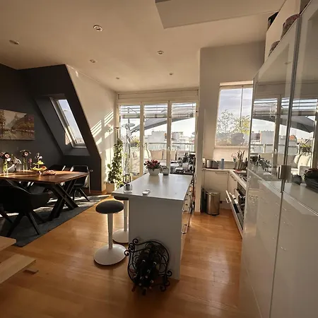 City-penthouse Mit 4 Terassen Und Whirlpool *